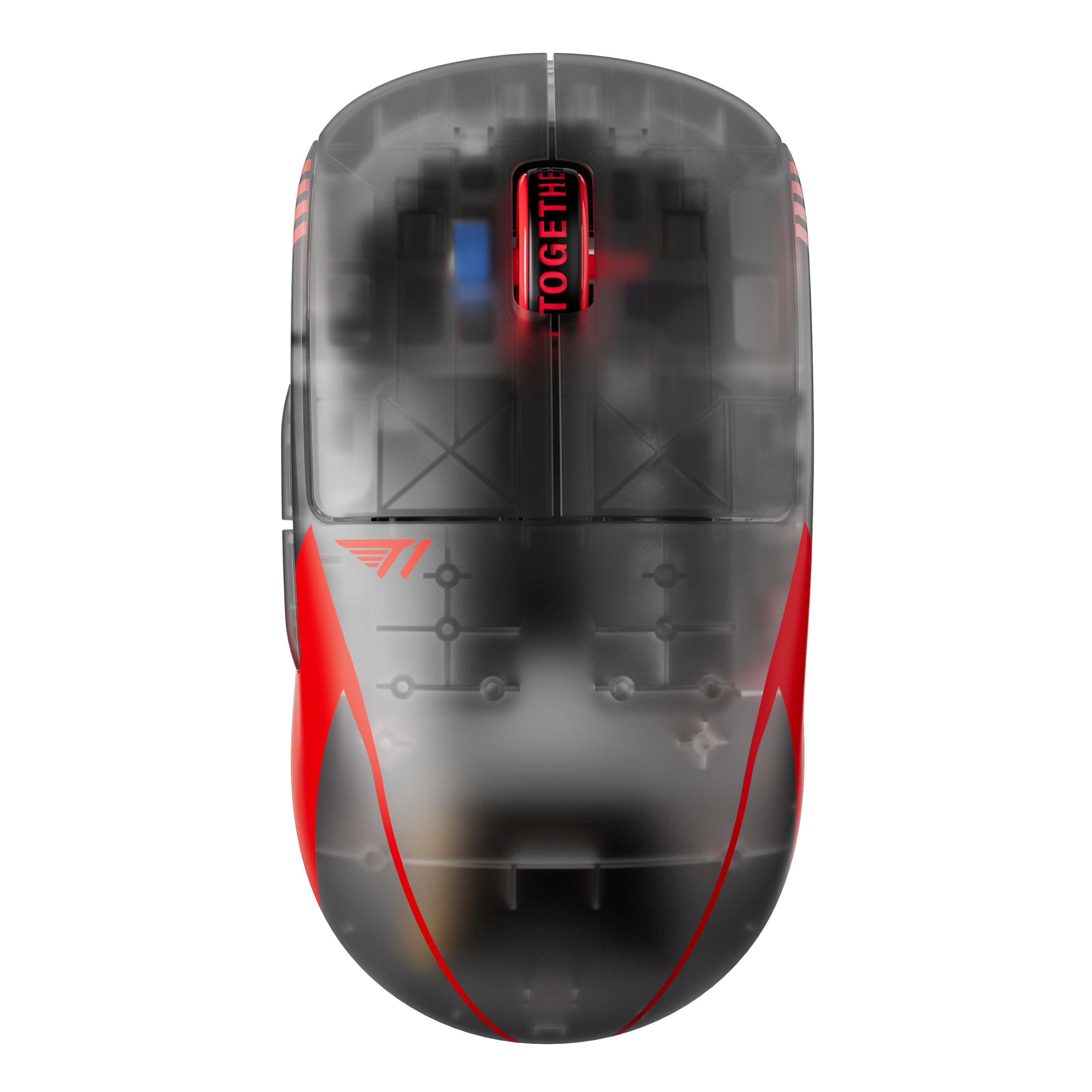 Pulsar X2 v3 Mini Wireless - T1 Limited Edition - Gaming Mus - Optisk - 5 knapper - Rød