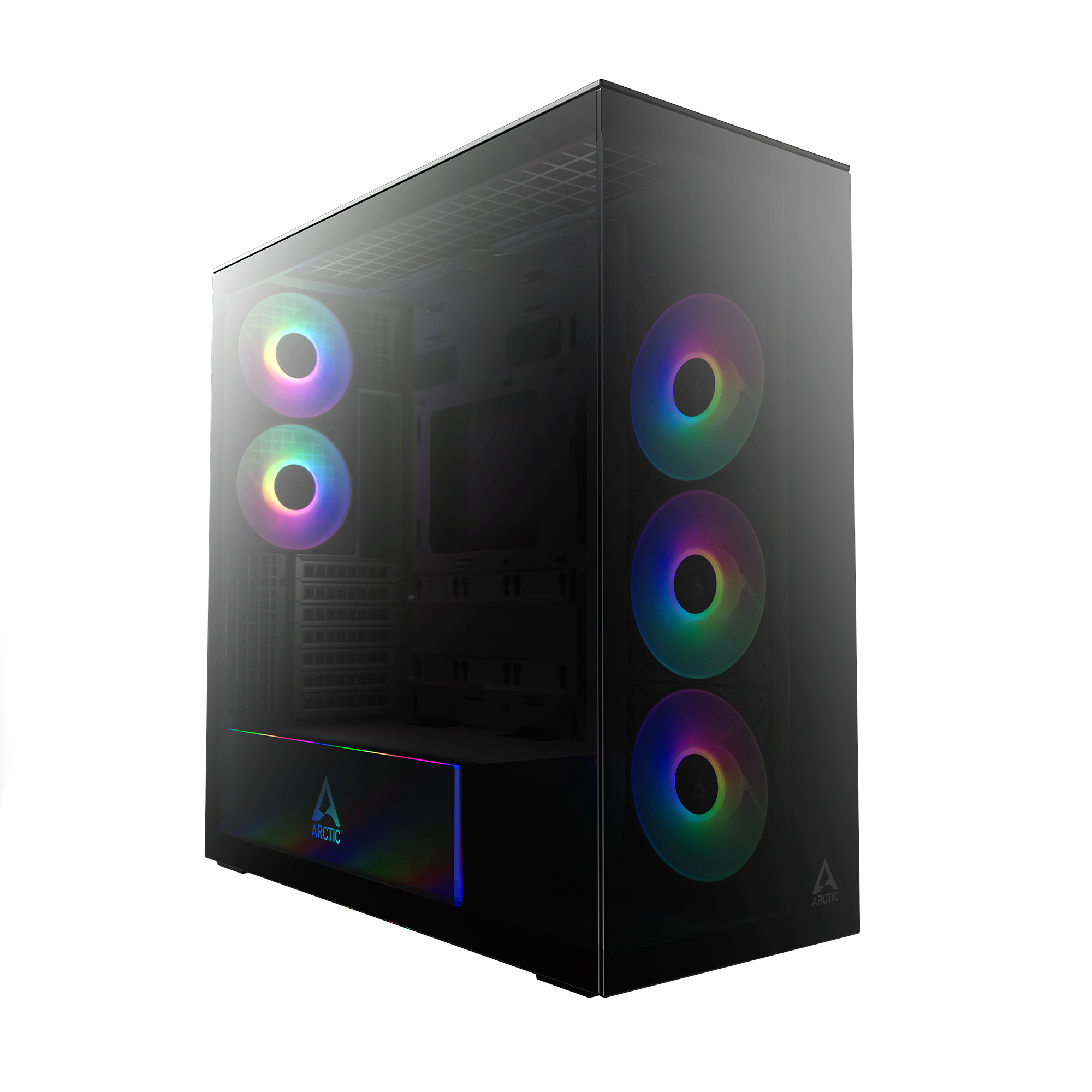 Arctic Xtender (Black) - Kabinet - Miditower - Sort Kabinet ACPCC00015A