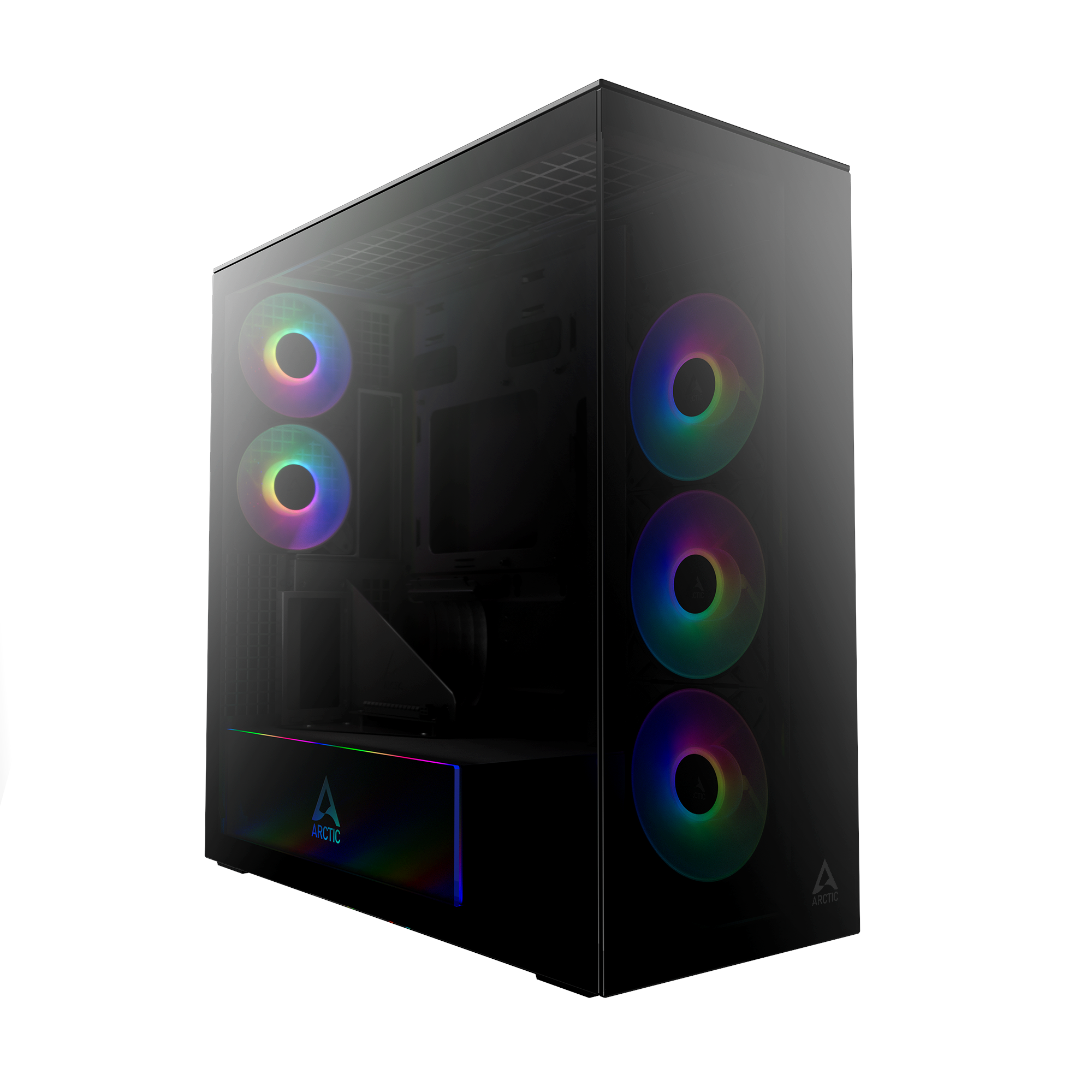 Arctic Xtender VG (Black) - Kabinet - Miditower - Sort Kabinet ACPCC00016A