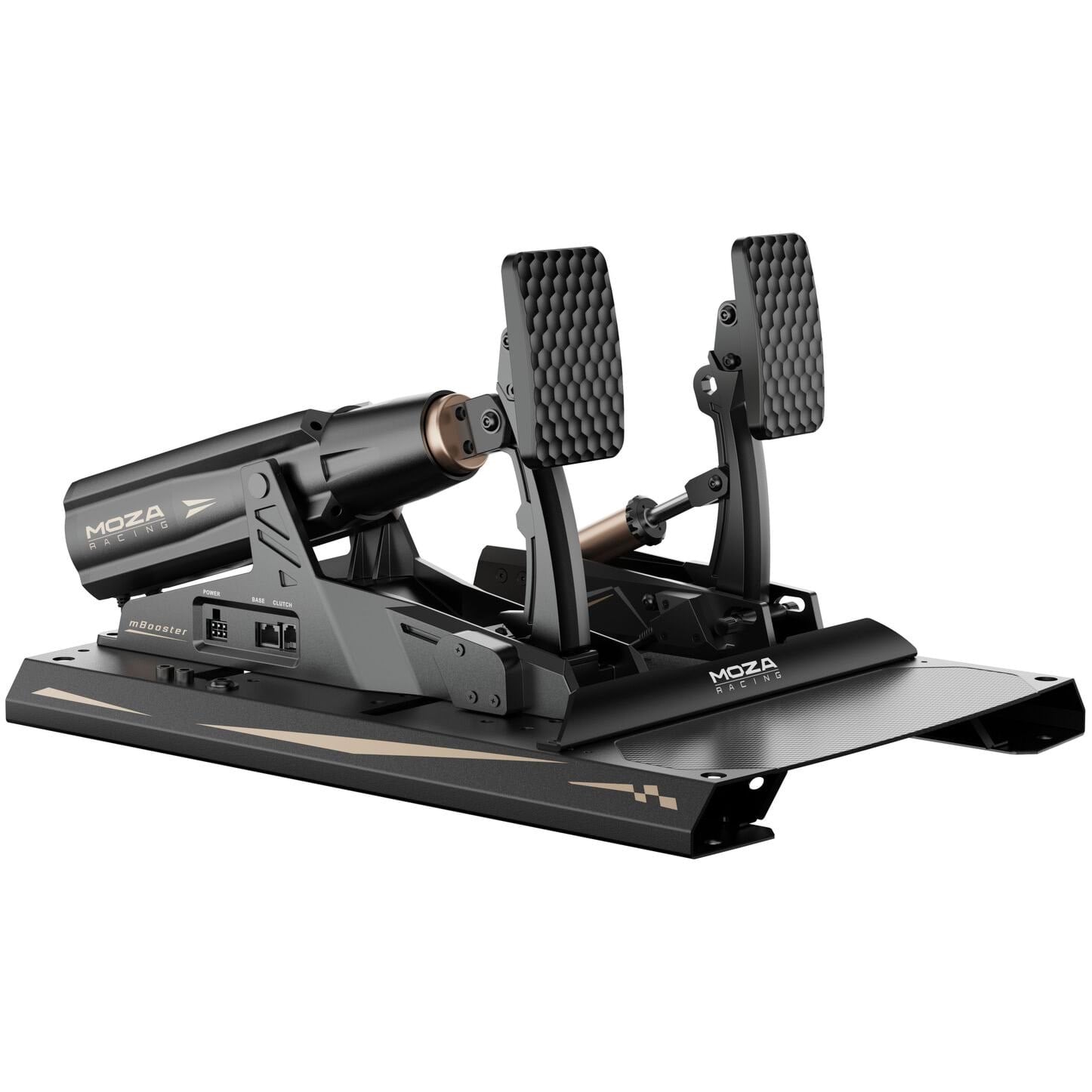 Moza Racing mBooster Active Pedal Bundle + CRP2 Throttle - Wired Pedals - PC
