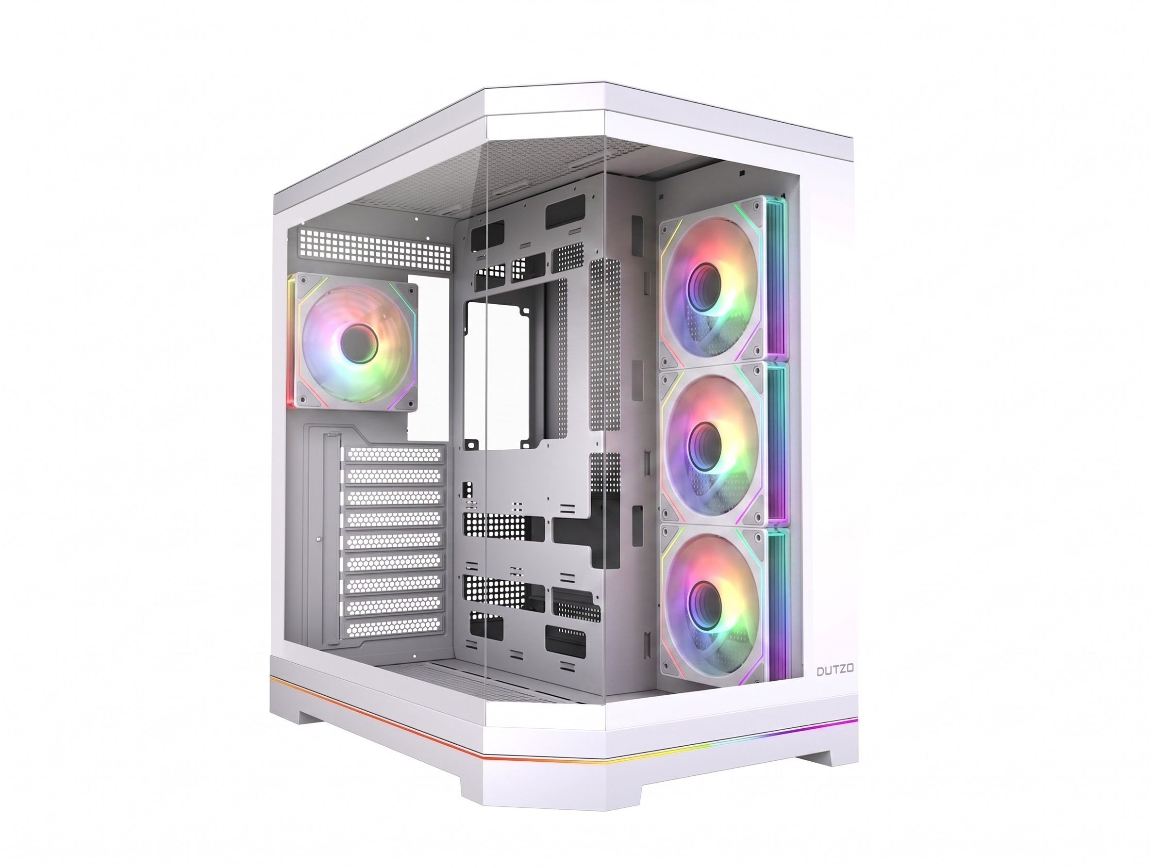 DUTZO C831 Panorama ARGB - Kabinet - Miditower - Hvid Kabinet C831_PTG_ARGB-W