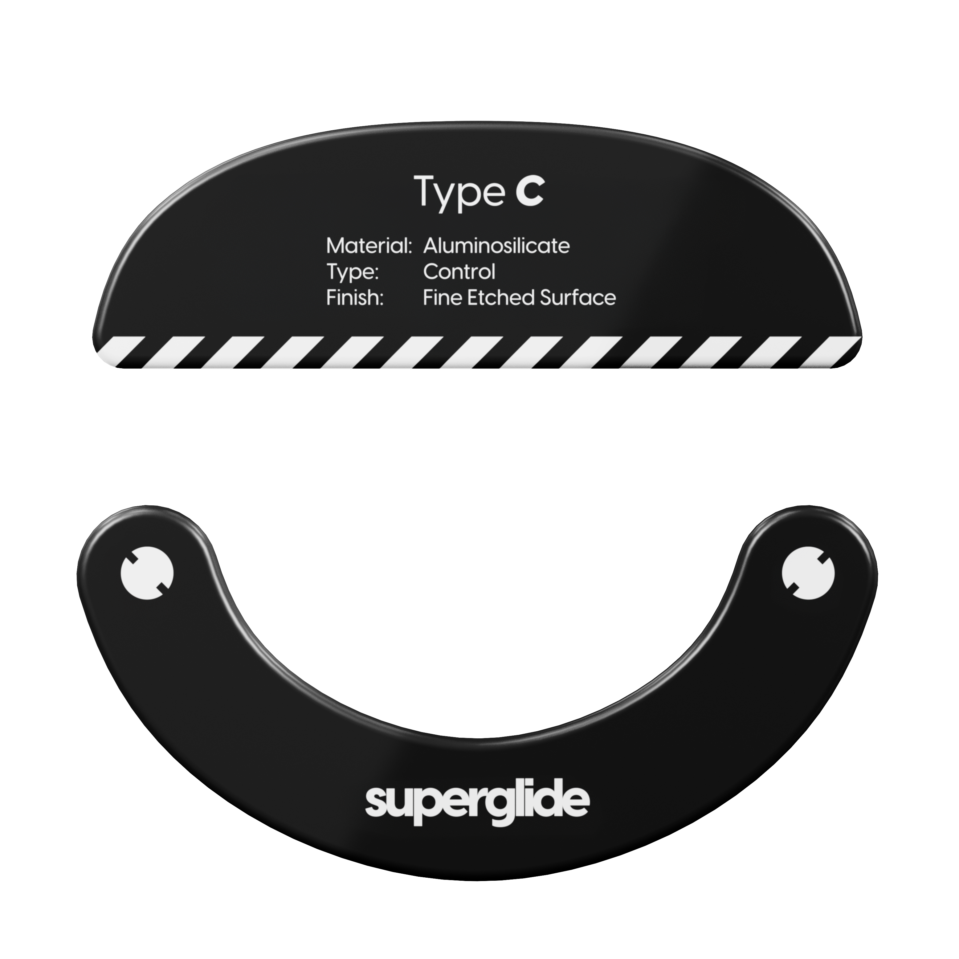 Pulsar Superglide Type-C for Xlite 2 Series - Sort Musemåtte PX2SGB2