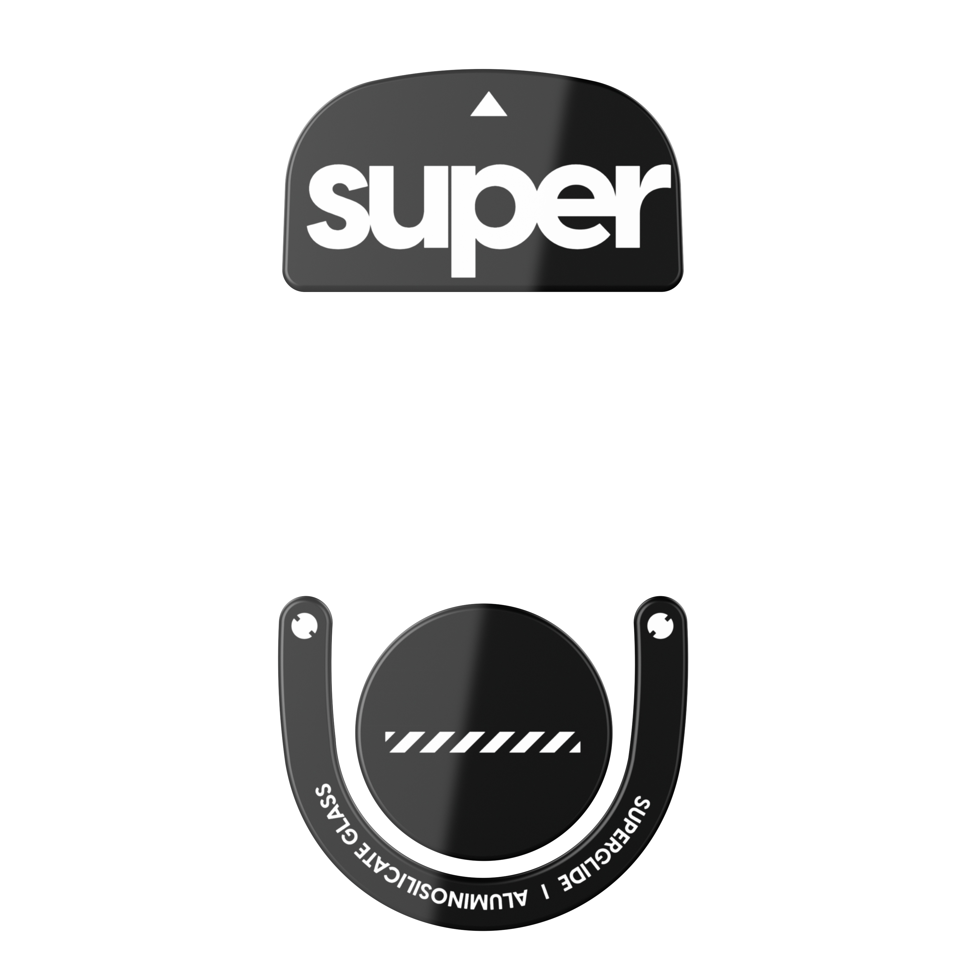 Pulsar Superglide (Type-S) for Logitech G PRO X SUPERLIGHT 2 - Sort Musemåtte LGS2GB