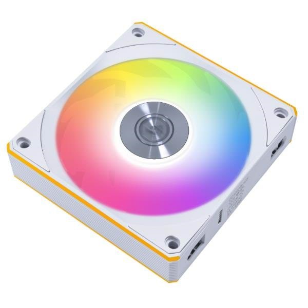 Lian Li UNI FAN CL Wireless Fan - 120mm White - Kabinet køler - 120mm - Hvid - 30 dBA Kabinetkøler 12CL1W1W