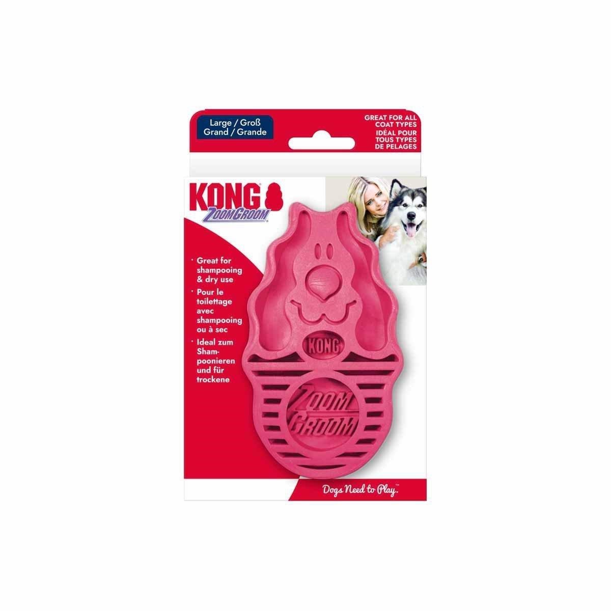 KONG kong zoomgroom raspberry Hundeudstyr 634.7952
