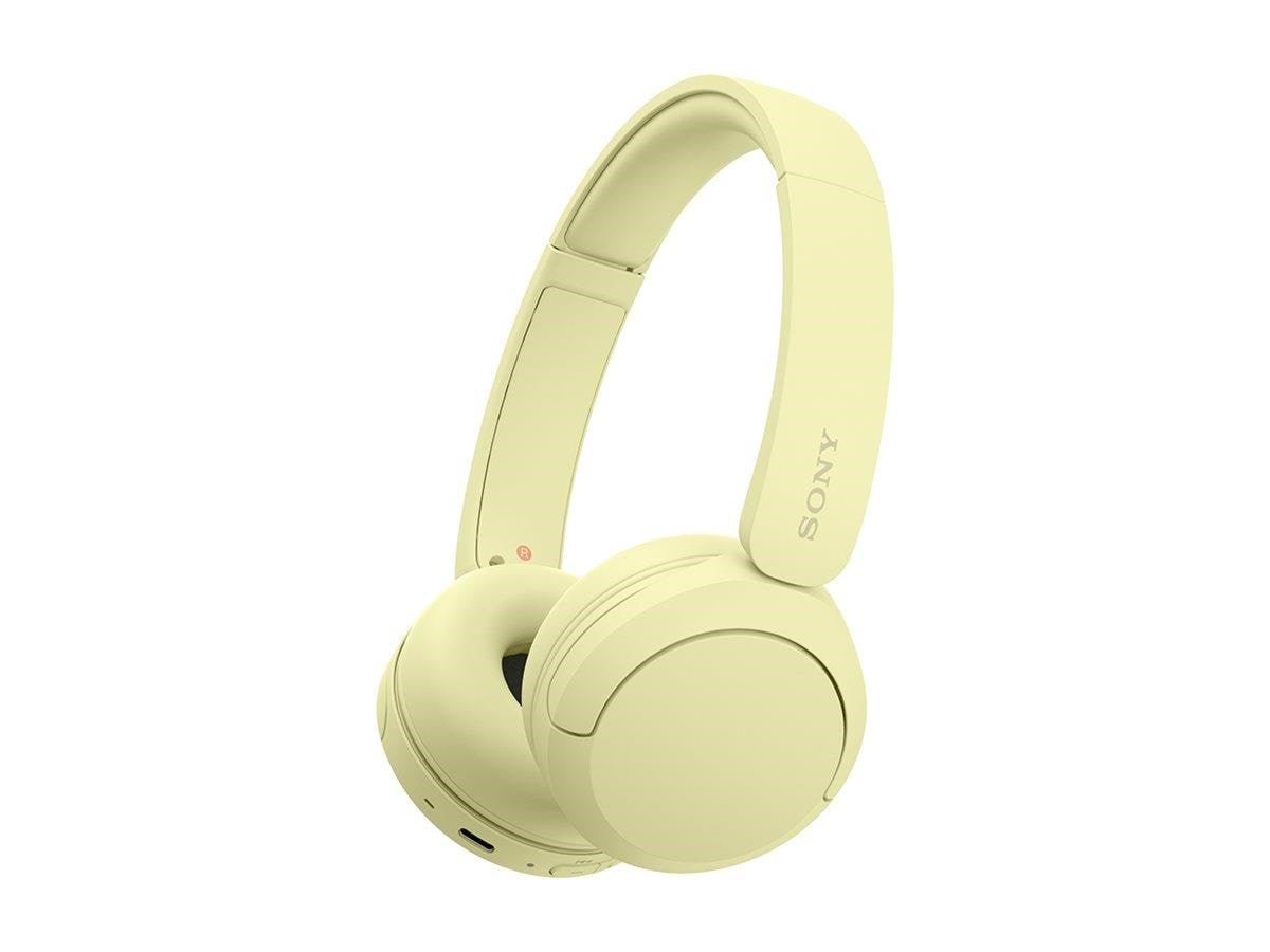 Sony WH-CH520 - Wireless Headphones - Yellow Hovedtelefoner Og Headset WHCH520Y.CE7