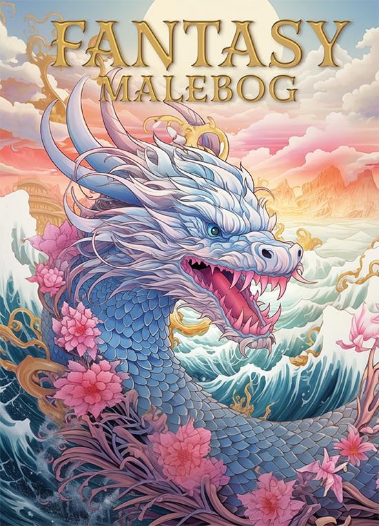 Fantasy Malebog - Hobby - Hæftet Hobby 9788776430115