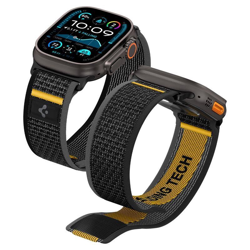 Spigen Athlex Air Active Band - black - Apple Watch 49mm/46mm/45mm/44mm Smartwatch Tilbehør AMP09033