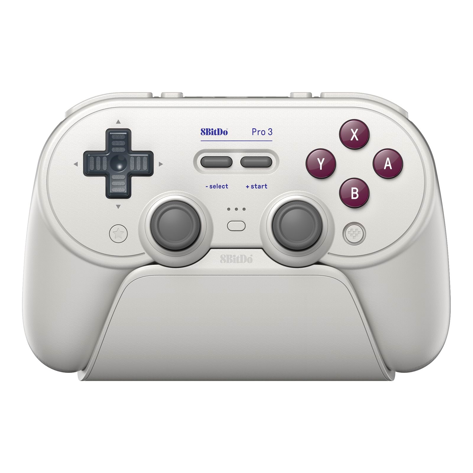 8BitDo Pro 3 - Bluetooth - 2.4G - Hall Effect - TMR - G Classic - Wireless Controller - Nintendo Switch 2 Spil Tilbehør RET00855