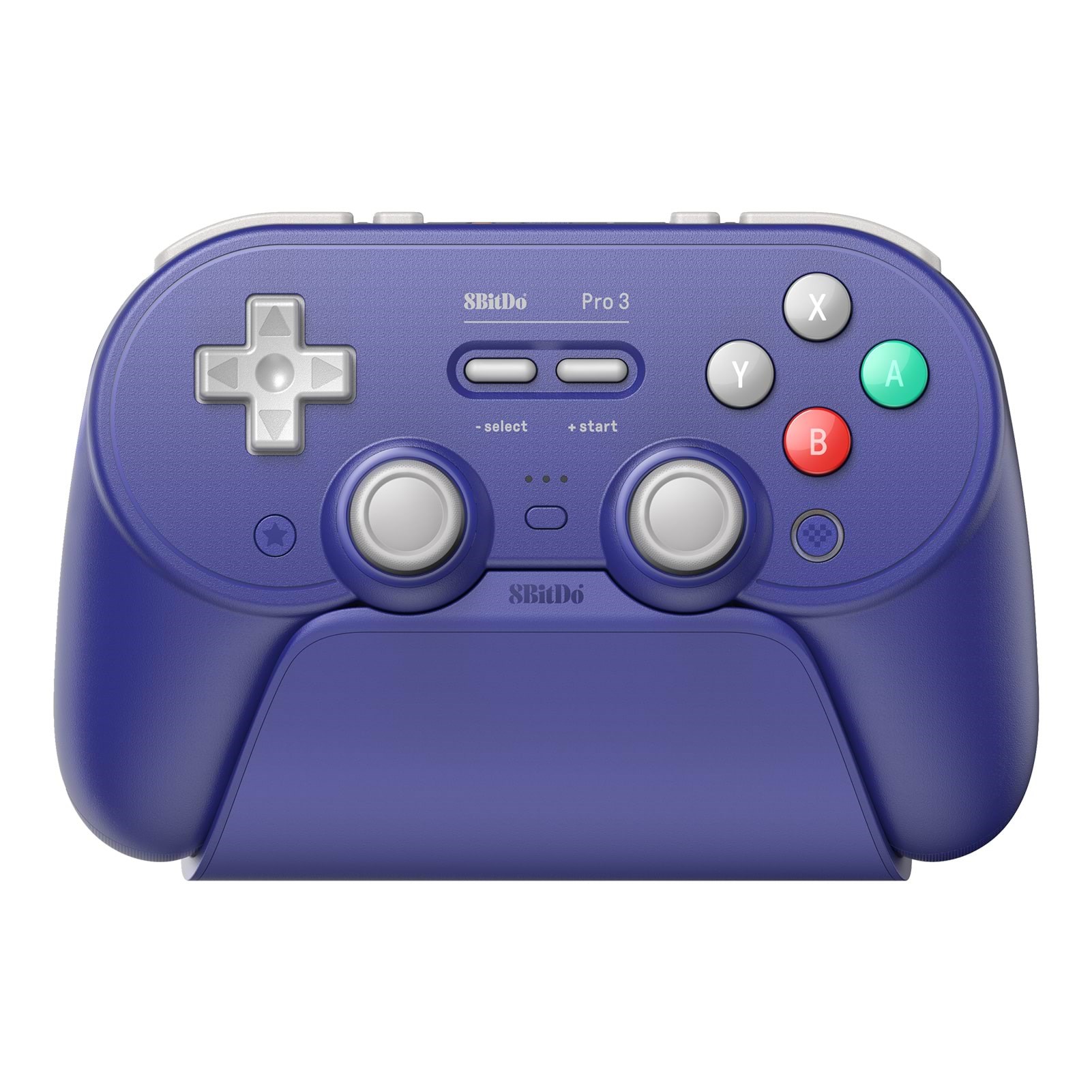 8BitDo Pro 3 - Bluetooth - 2.4G - Hall Effect - TMR - Purple - Wireless Controller - Nintendo Switch 2