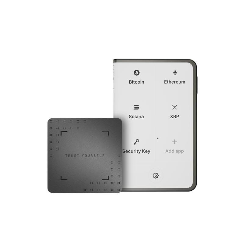 Ledger Stax Crypto Hardware Wallet with Recovery Key Mobil Tilbehør LEDGERSTAX-RK