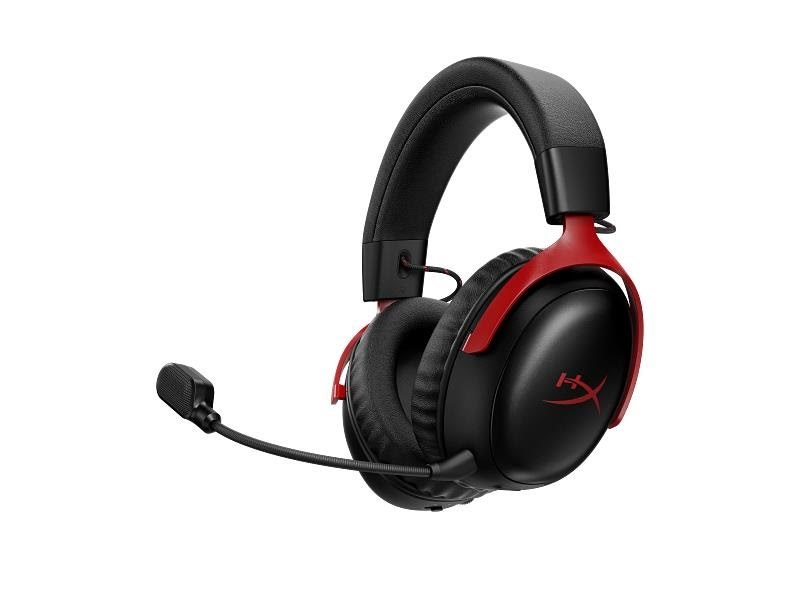 HyperX Cloud III S Wireless - Black/Red Hovedtelefoner Og Headset Sort A59Z0AA