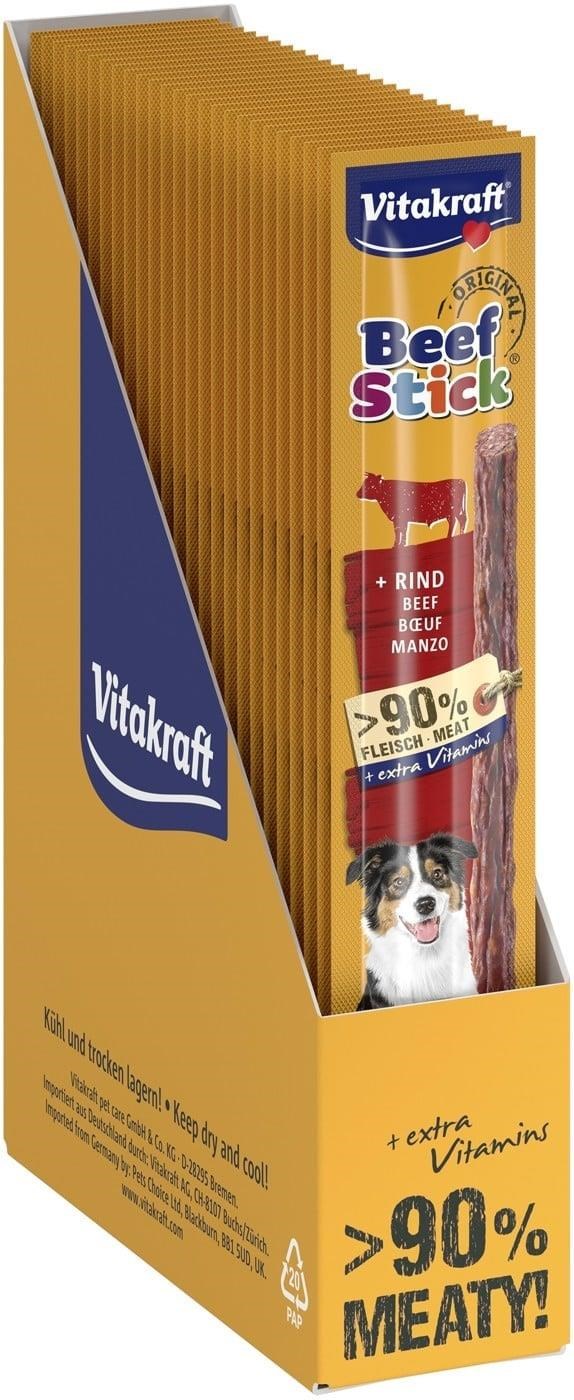 Vitakraft - Meat Stick Beef 25 x 12 g Hundeudstyr 61039