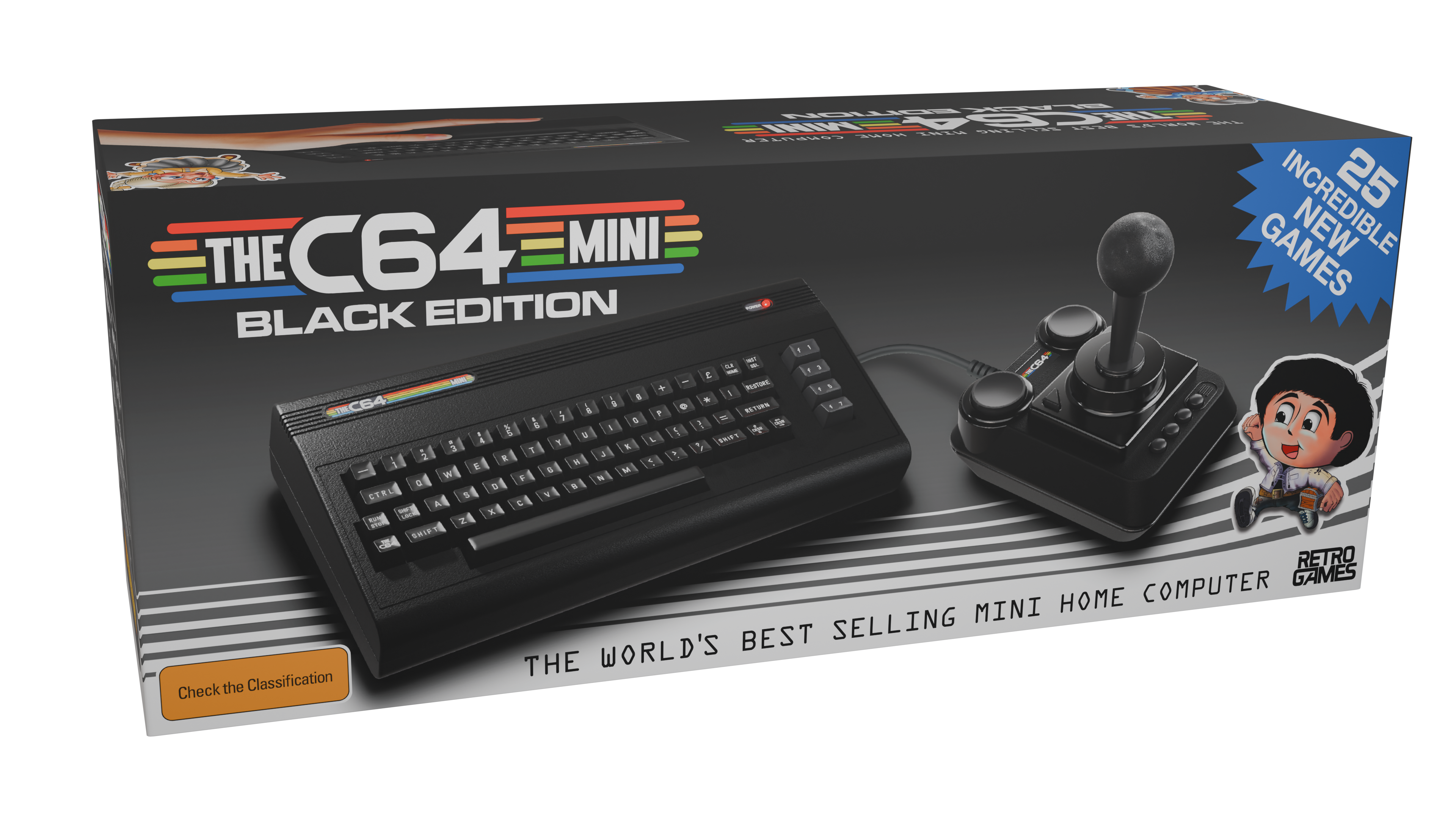 Retro Games THEC64 mini - Black Edition