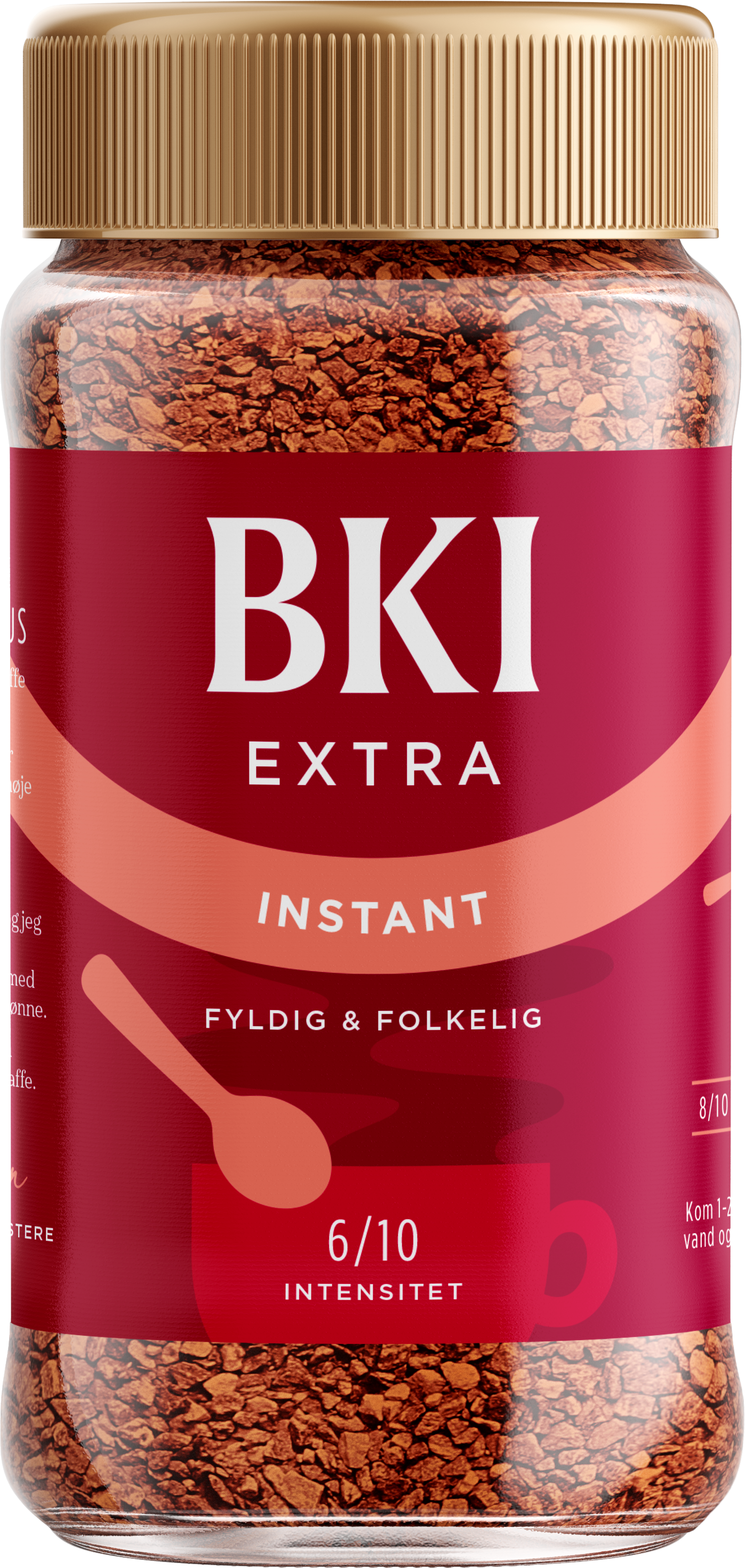BKI Extra Instant 200g Kaffemaskine Rød 20212970