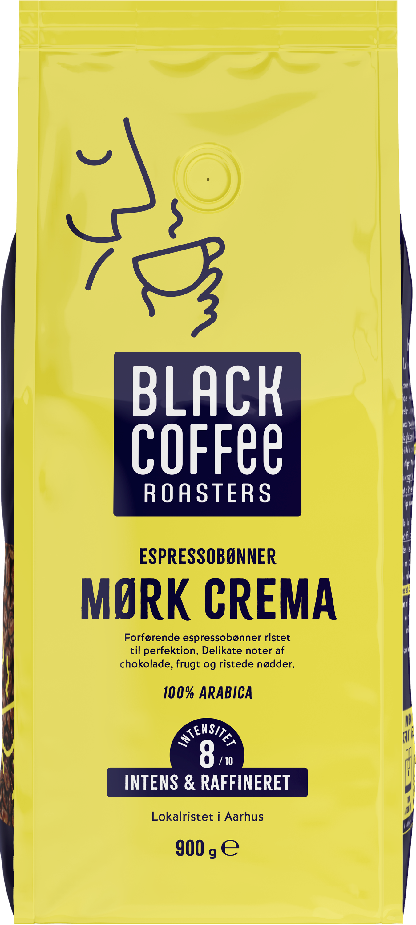 Black Coffee Roasters Mørk Crema 900g Kaffemaskine Gul 20218700