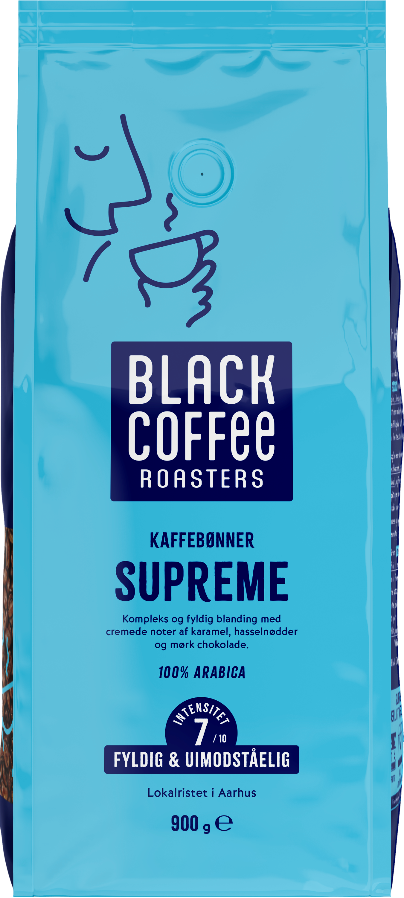 Black Coffee Roasters Supreme 900g Kaffemaskine Blå 20218710