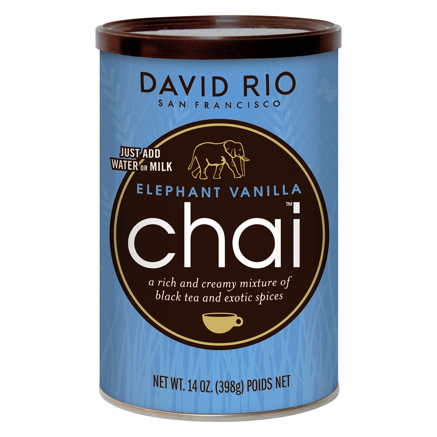 David Rio Chai Elephant Vanilla Kaffemaskine Blå 40447020