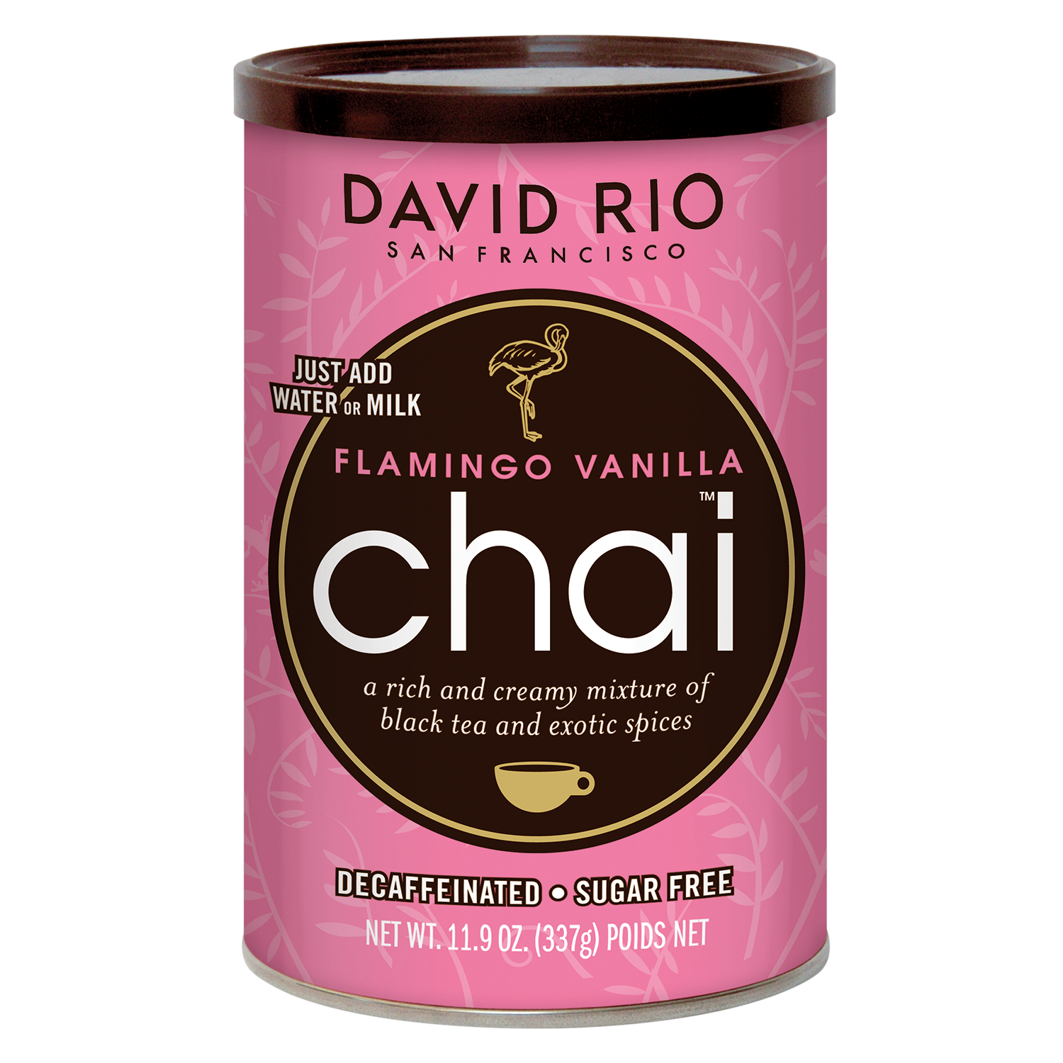 David Rio Chai Flamingo Vanilla Koffeinfri/Sukkerfri Kaffemaskine Pink 40447070