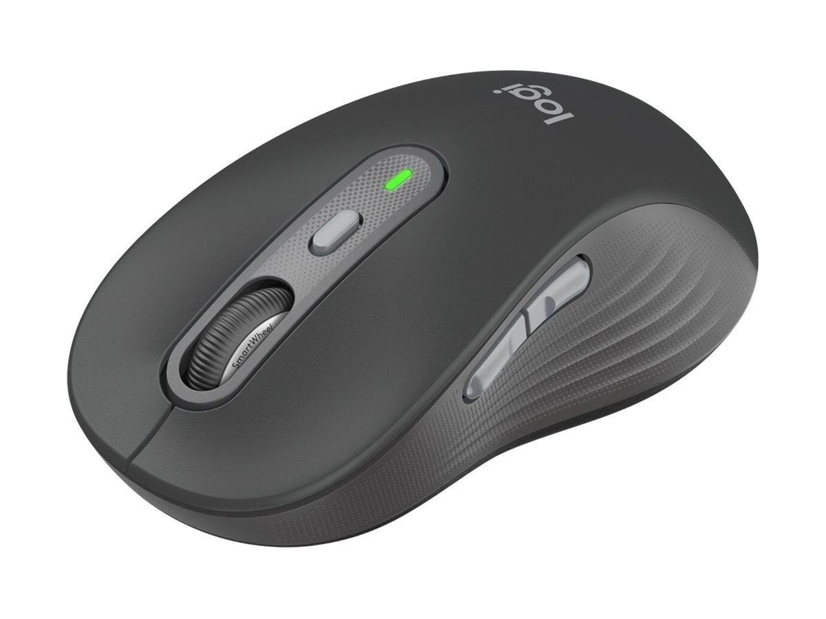 Logitech Signature M750L - Mus - Optisk - 6 knapper - Grå Mus 910-007509