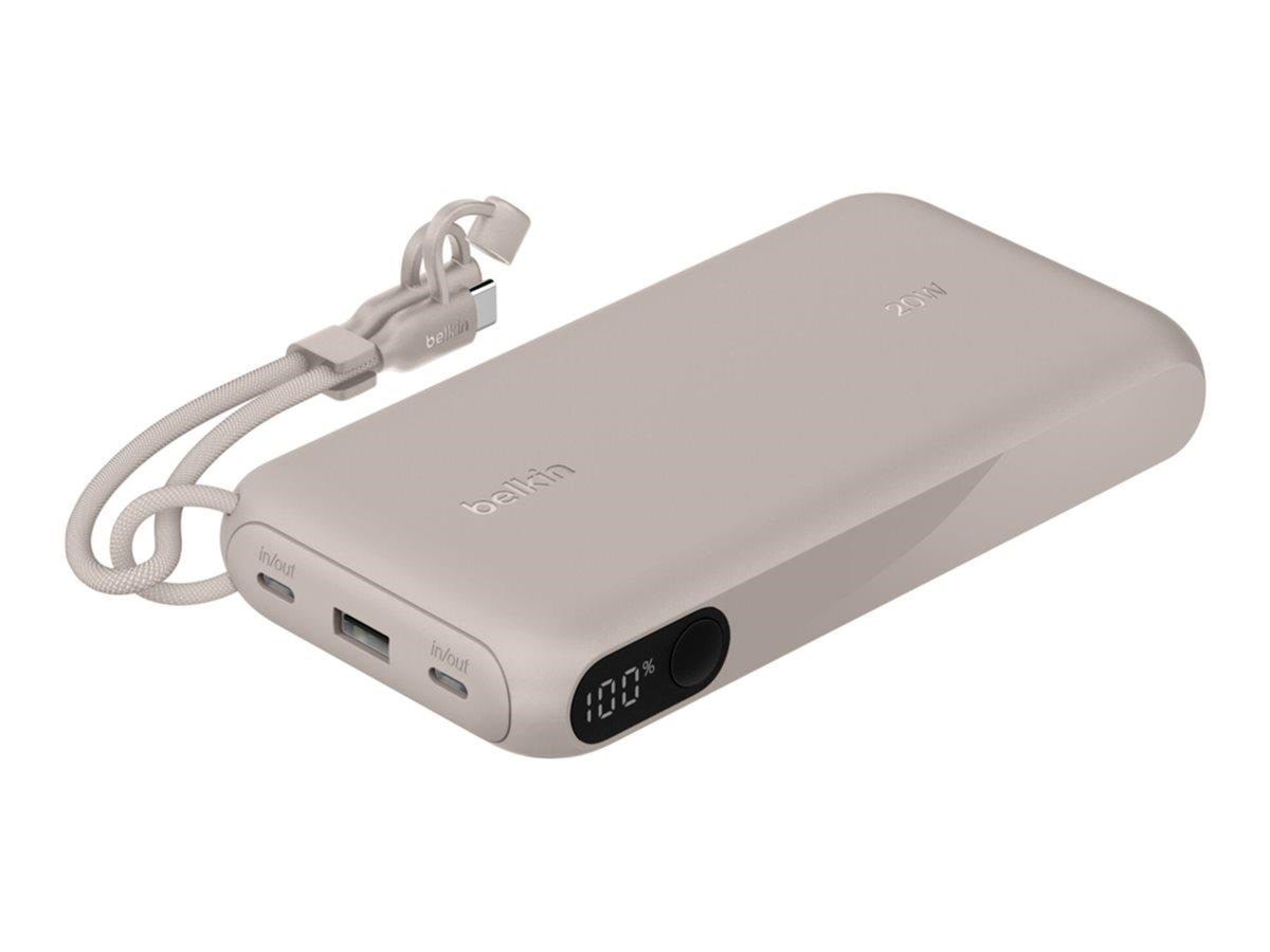Belkin BoostCharge power bank - with display - 2 x USB-C USB - 20 Watt - 20000 mAh Powerbank BPB028HQSD