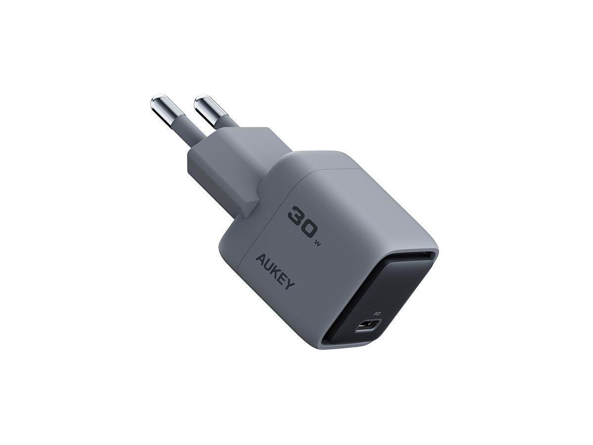 Aukey Comet Mini 30W - Grey Mobil Oplader PA-C1