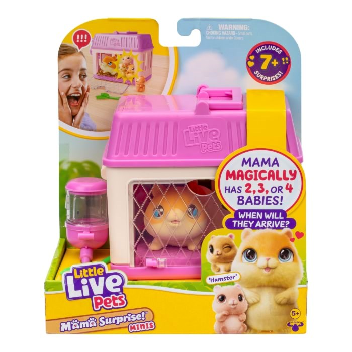 Little Live Pets MAMA SURPRISE MINIS HAMSTER Bamser 26626