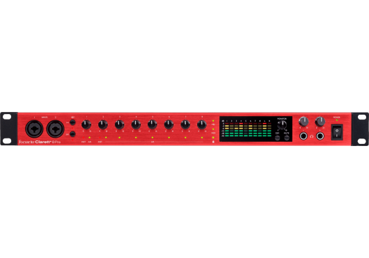 Focusrite Clarett+ 8Pre - 18 in / 8 out USB-C audio interface with analog air-circuit Musikinstrument 571722