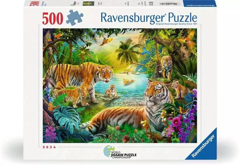 Ravensburger Tigers in the Oasis 500p