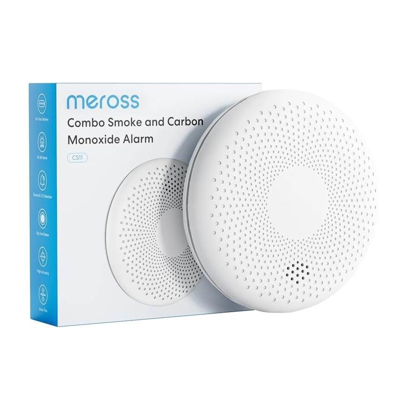 Meross CS11 - Combo Smoke and Carbon Monoxide Alarm Smart Home CS11-EU