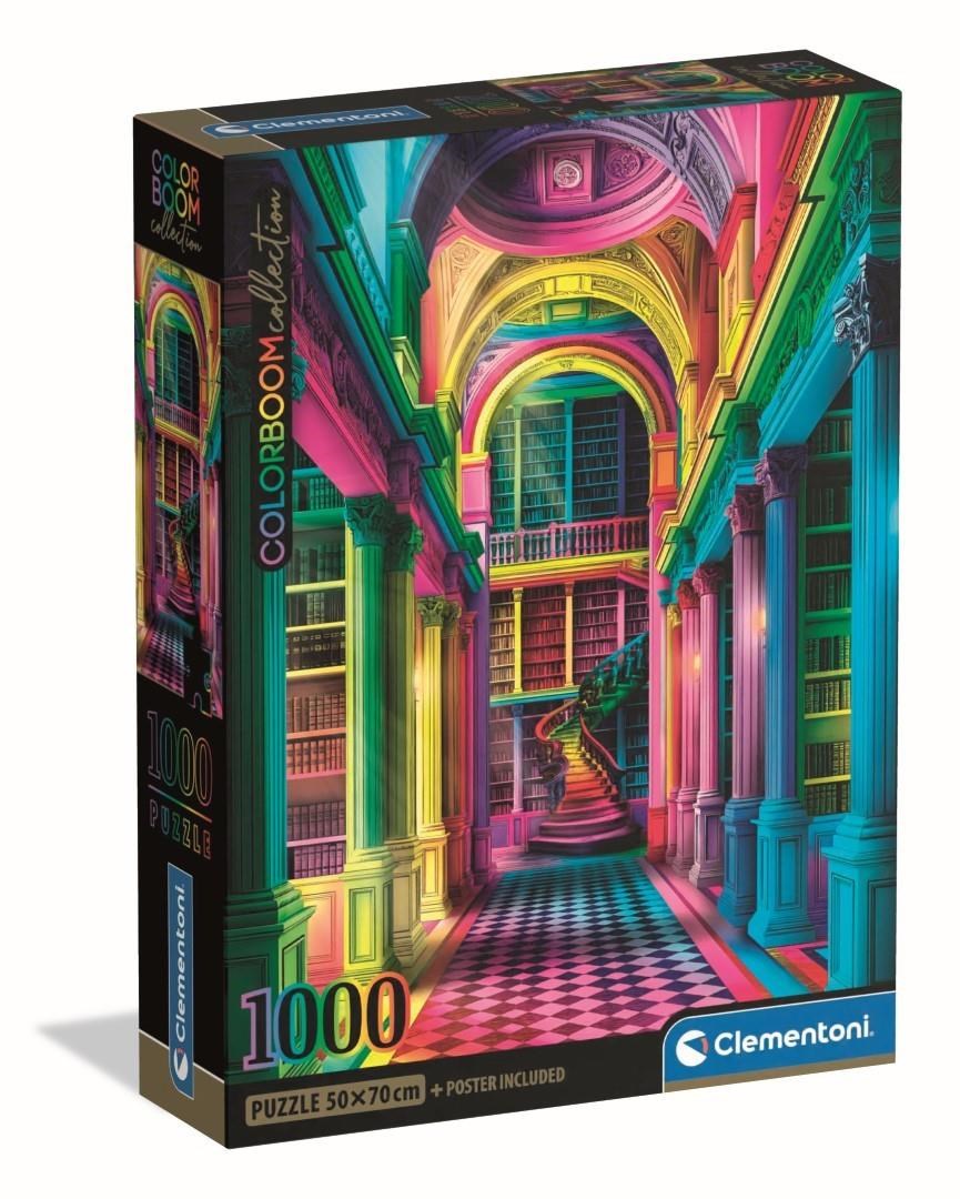 Clementoni Jigsaw Puzzle Colorboom Athenæum 1000 pcs. 2D Puslespil