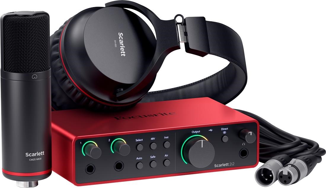 Focusrite ScarlettStudio 2i2 Kit - 4th Gen Musikinstrument 596951