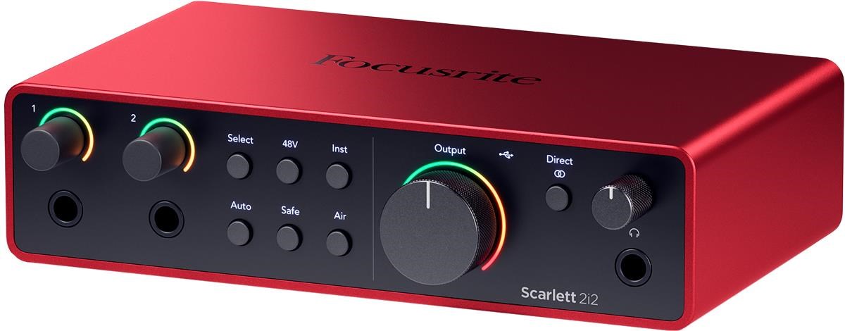 Focusrite Scarlett2i24th Gen - 2-in/2-out audio interface Musikinstrument 596949
