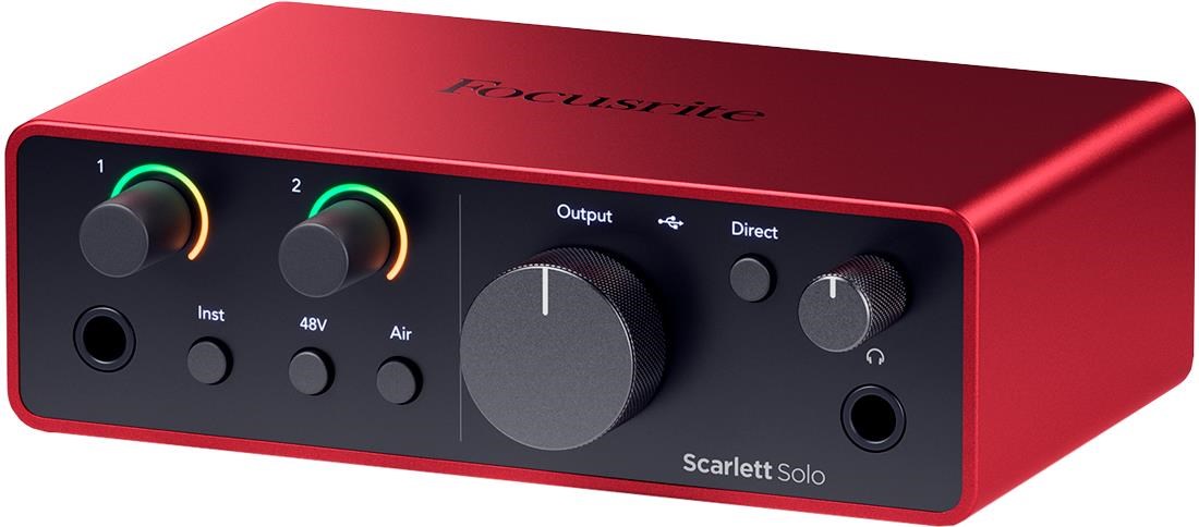 Focusrite ScarlettSolo4th Gen - 1-in/1-out audio interface Musikinstrument 596948