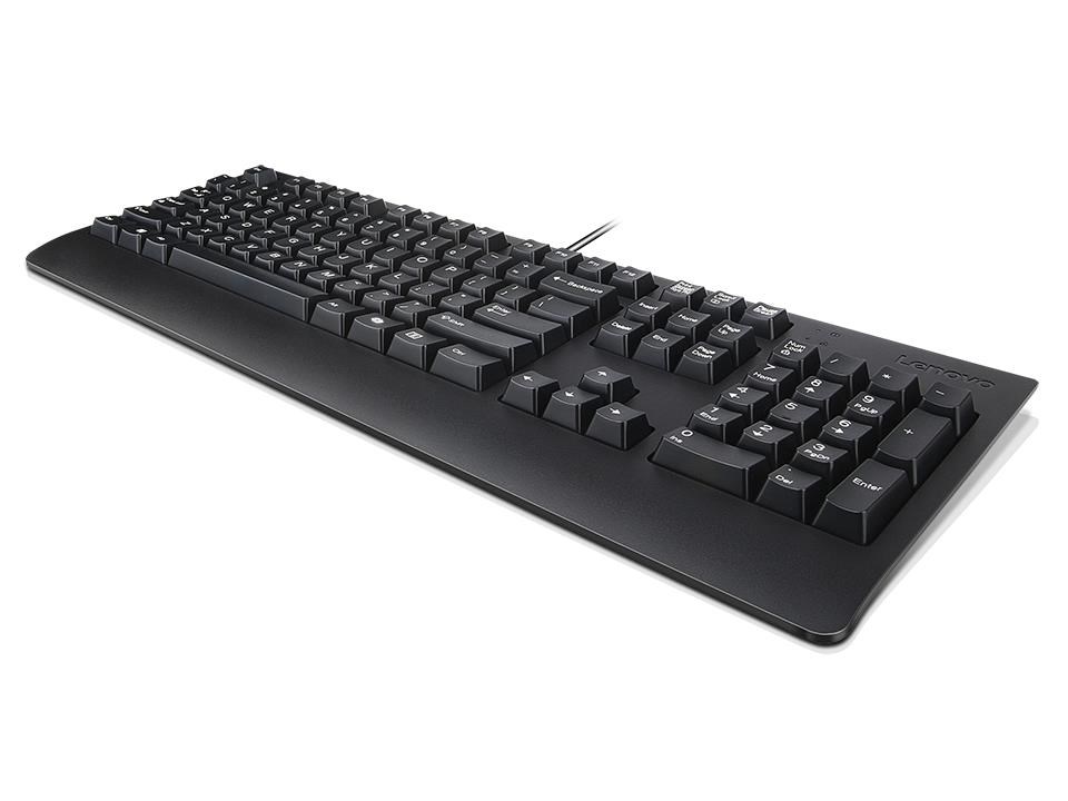 Lenovo Preferred Pro II USB Keyboard Danish - Tastatur - Dansk - Sort Tastatur 4Y41R64593