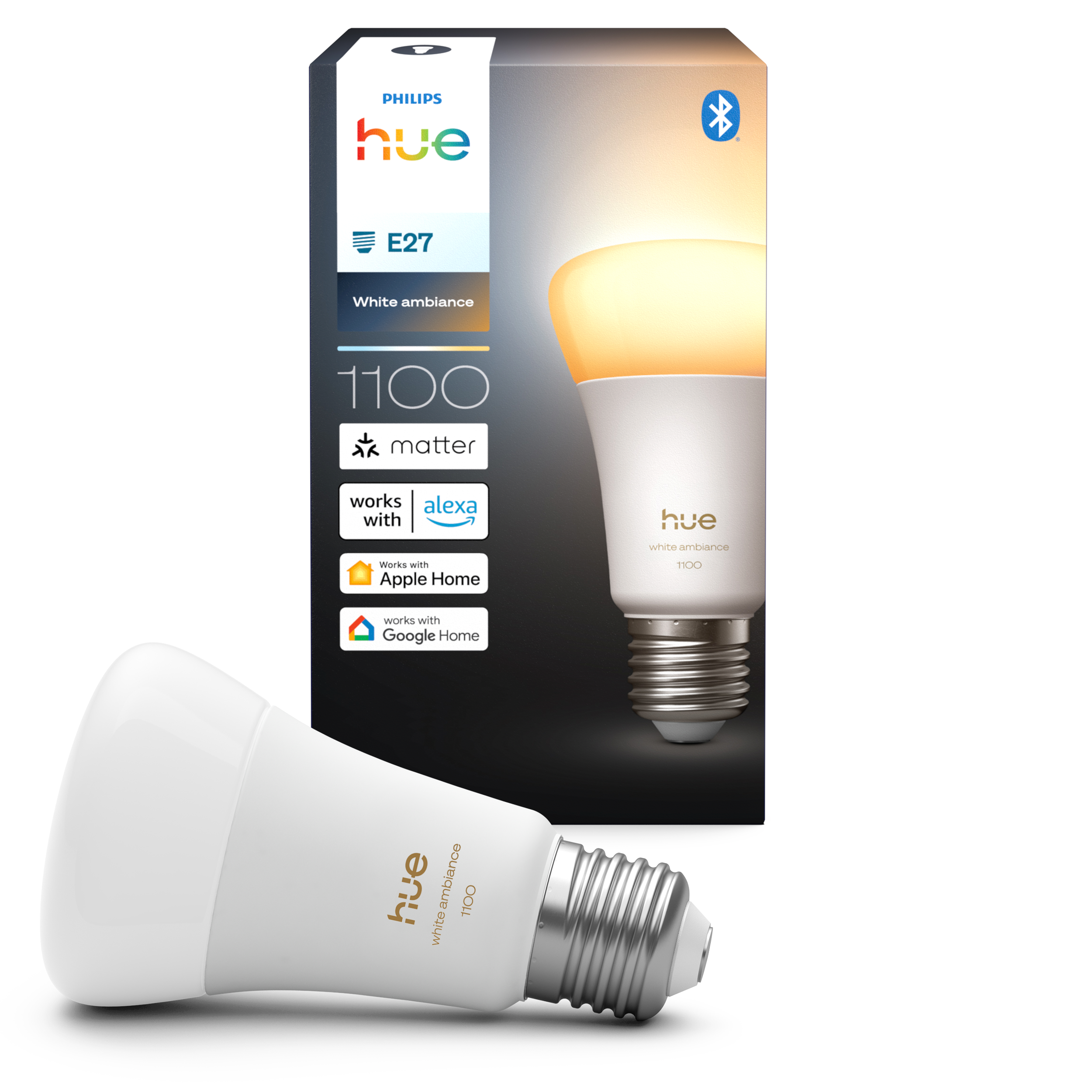 Philips Hue A60 - A60 pære - 1100 - 1-pak Smart Home 929003854901