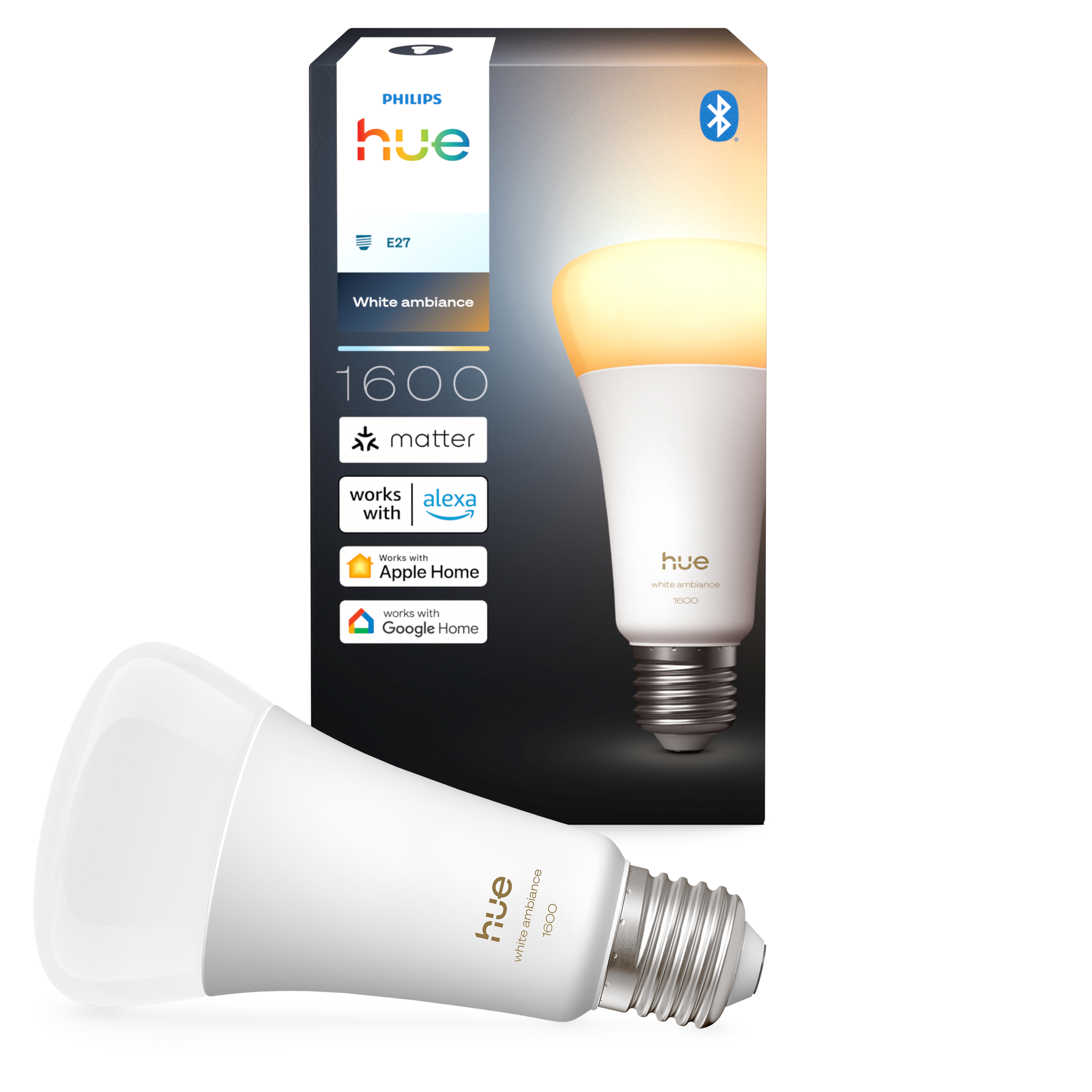 Philips Hue A67 - E27 pære - 1600 - 1-pak Smart Home 929003855001
