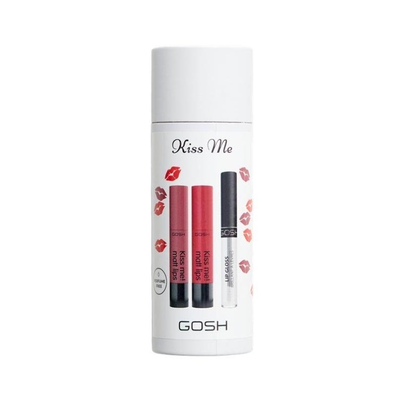GOSH Copenhagen Kiss Me Lip Collection Gift Box Gaveaesker 5711914171063