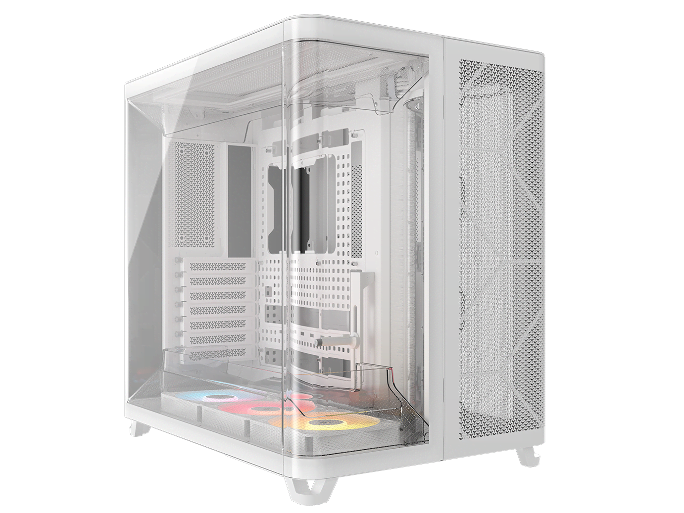 Corsair AIR 5400 RS-R ARGB White - Kabinet - Miditower - Hvid Kabinet CC-9011319-WW