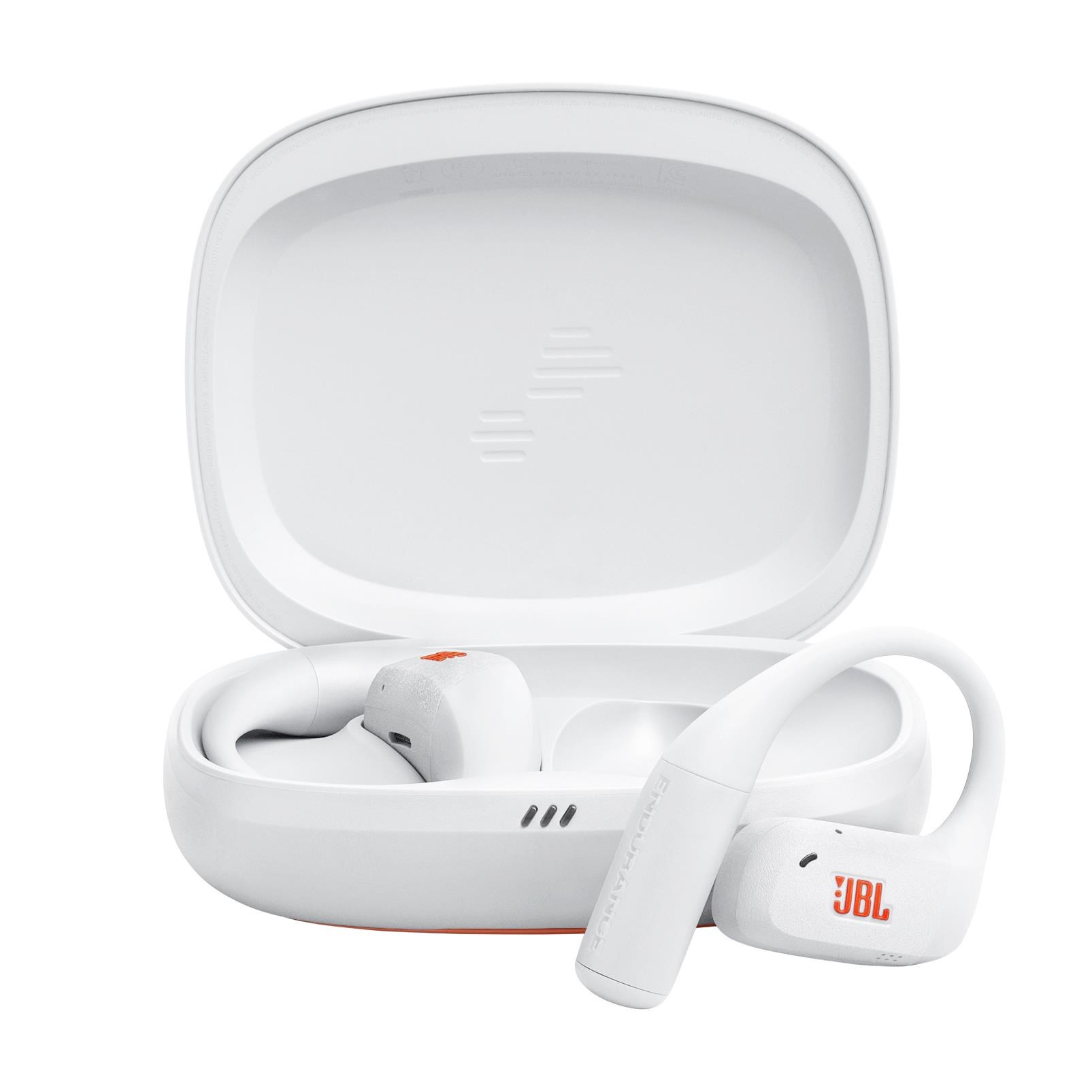JBL Endurance Zone - True Wireless Open Sound IP Hovedtelefoner Og Headset Hvid JBLENDUZONEWHT