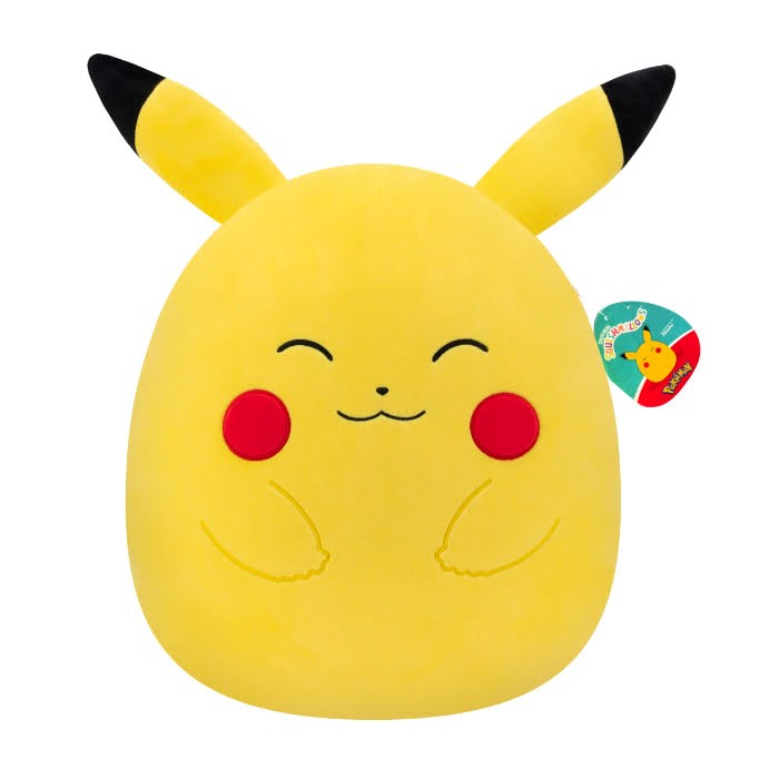 Squishmallows 35 CM POKEMON HAPPY PIKACHU Bamser SQPK00067