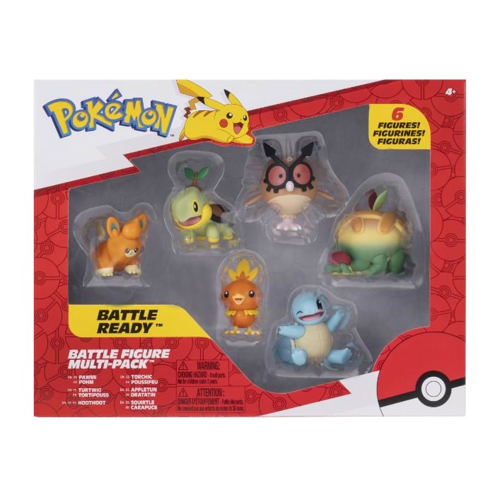 Pokemon Battle Figures 6-pack Pokemon PKW4098