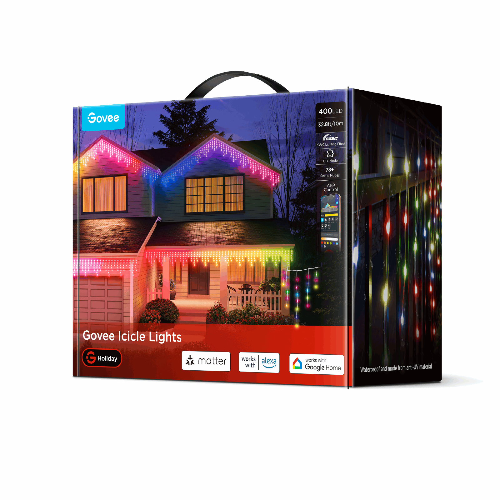 Govee Icicle Lights - 10m Smart Home H80D13D2