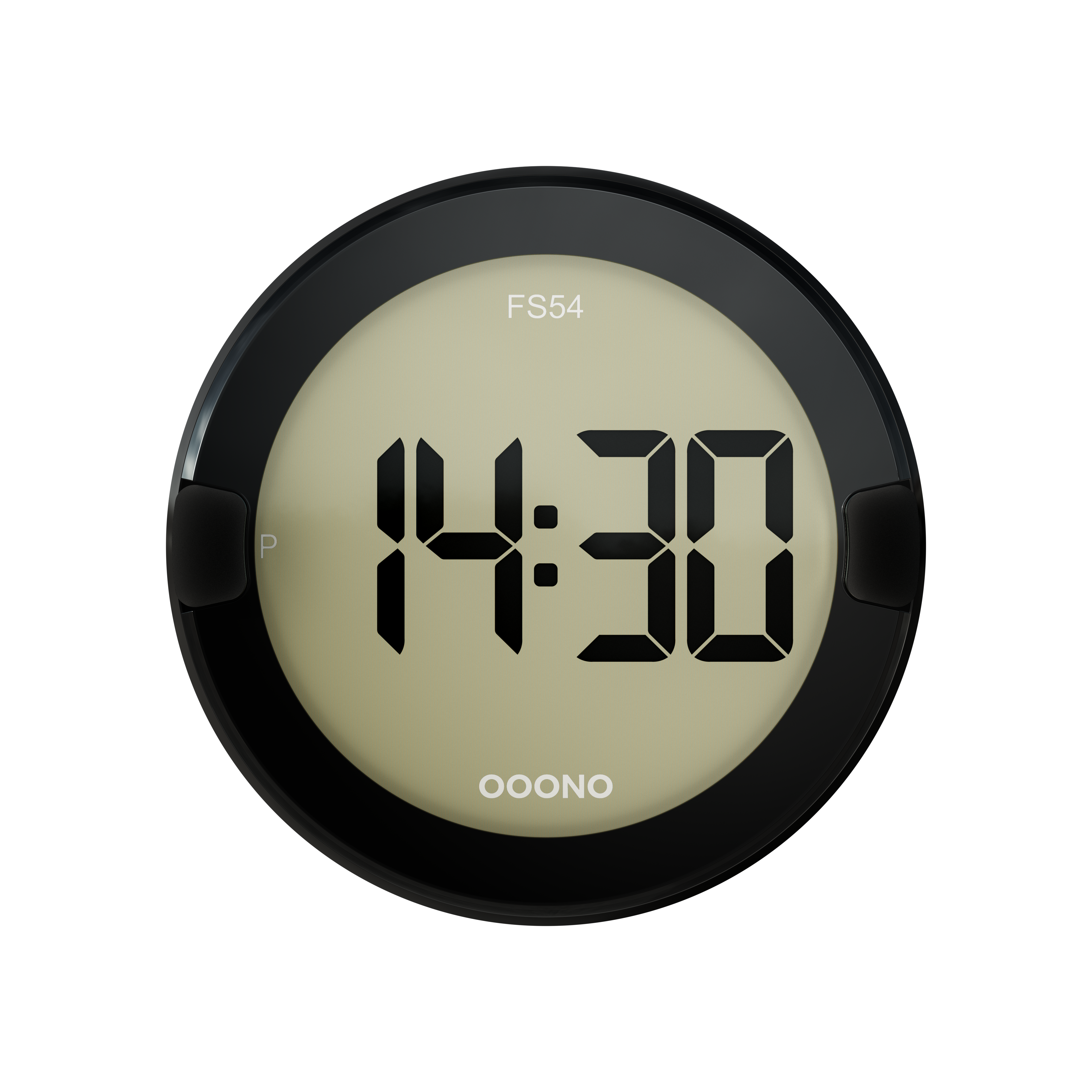 OOONO P-DISC NO2 - Black w/ light display Biltilbehoer PD2-DK-BLACK-LGHT