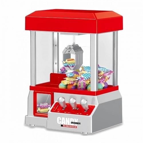 Pro Candy Grabber Maskine - Mini Slikautomat til Sjovt Spil for Børn og Voksne