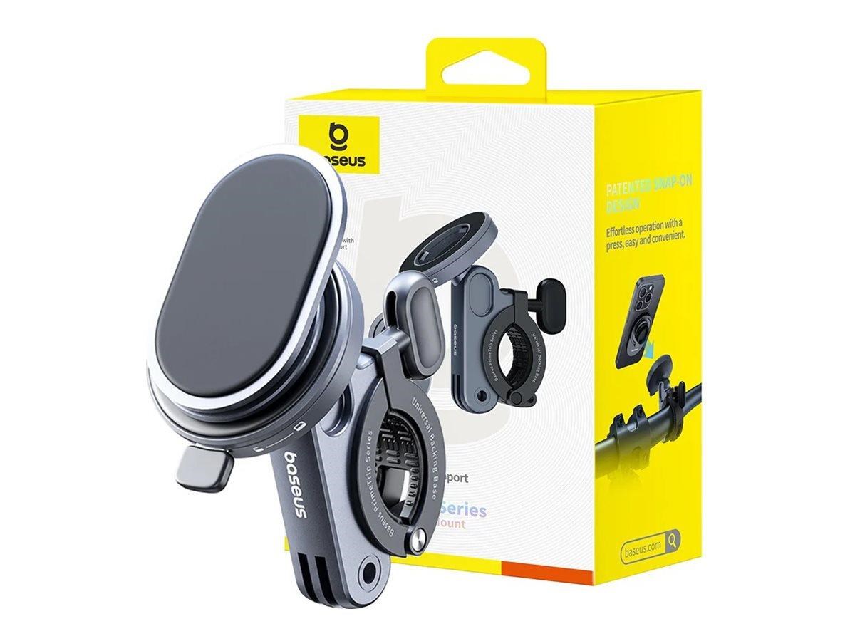 Baseus PrimeTrip Series - bike holder for mobile phone - stick-on Mobil Tilbehør C40569001121-00