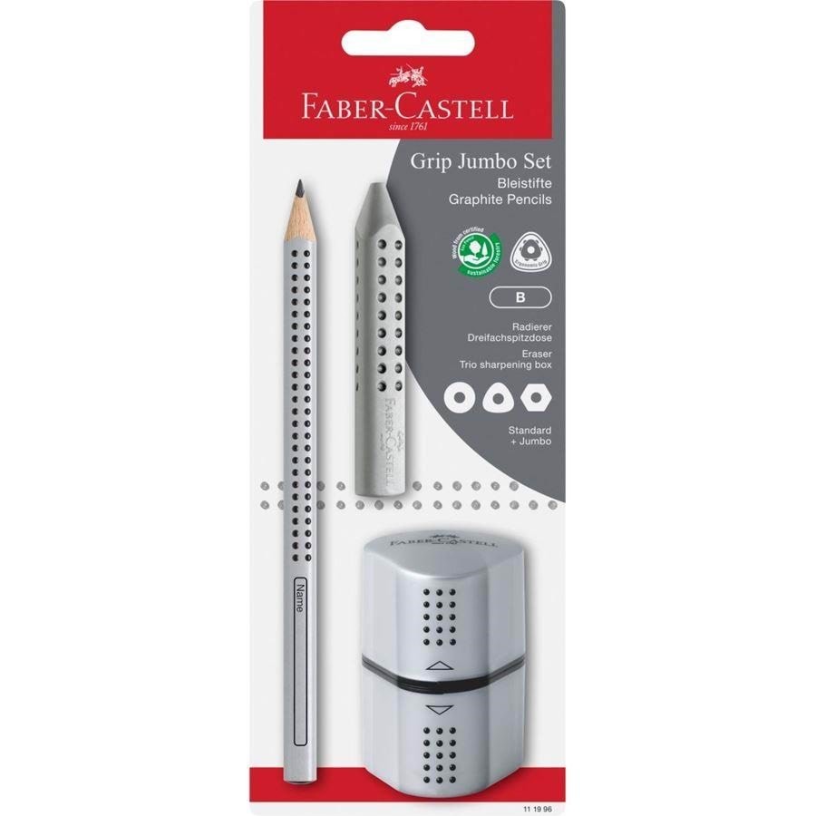 Faber-Castell Grip Jumbo Set Tegneværktøj 111996