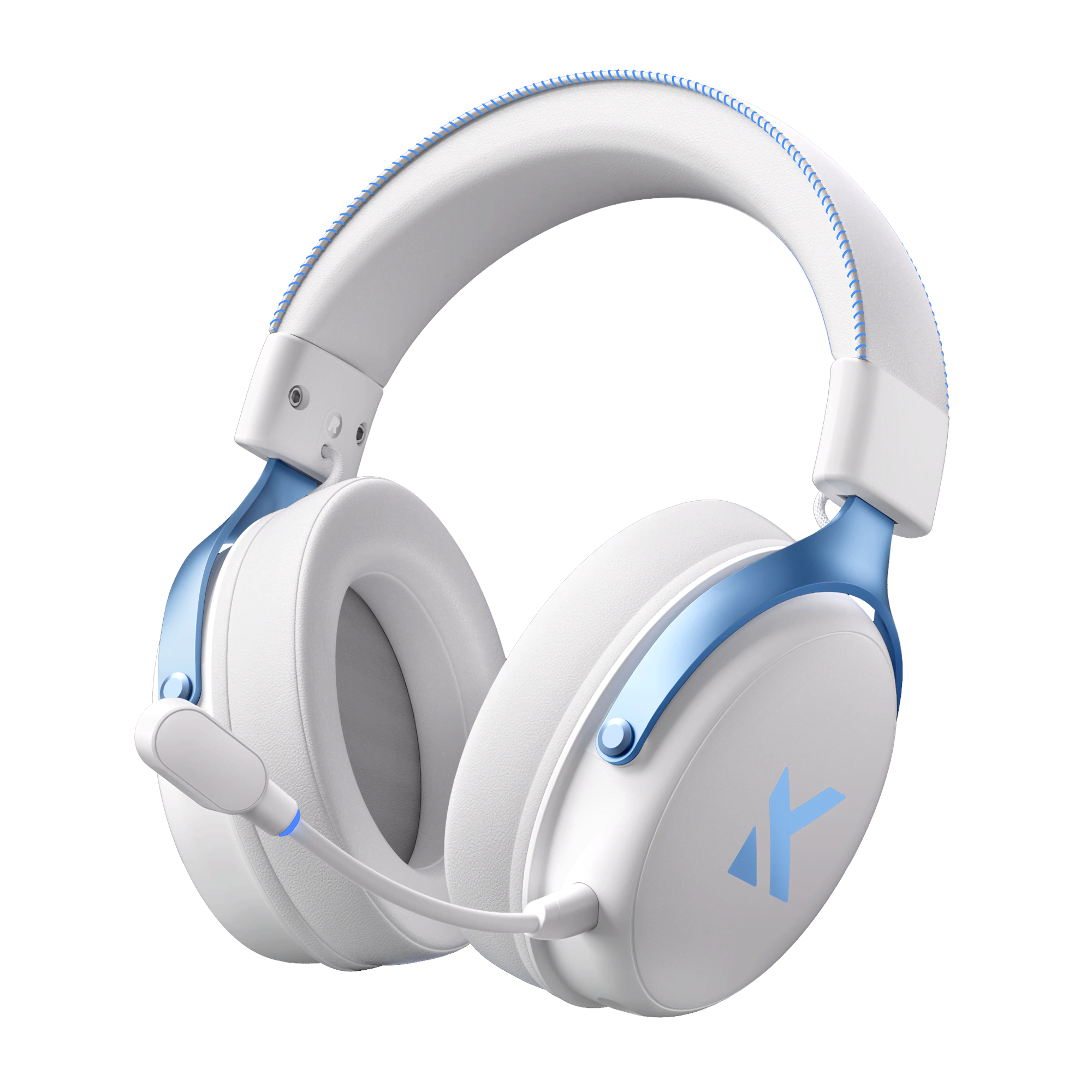 MCHOSE V9 Pro Wireless Gaming Headset Sky White Hovedtelefoner Og Headset Hvid HW-V9-3