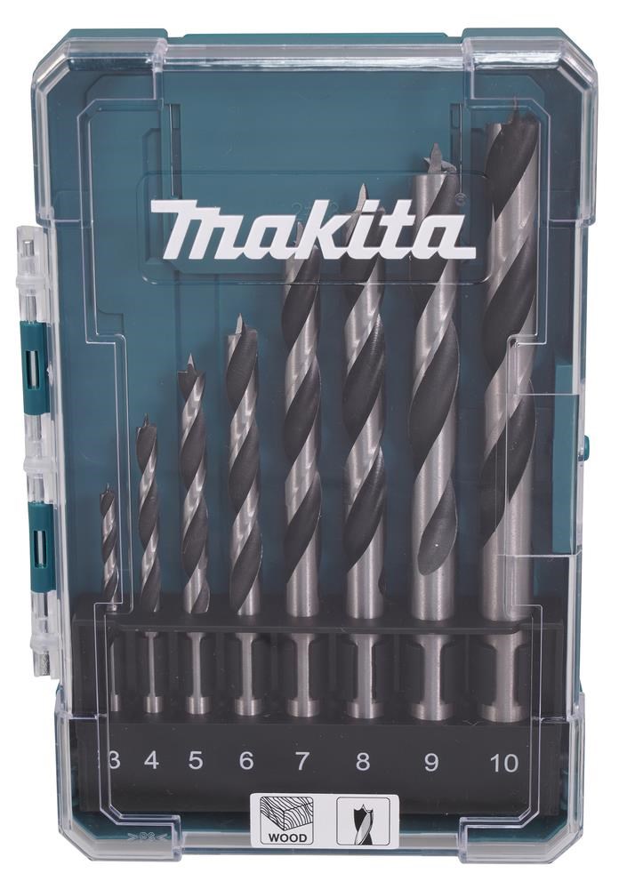 Makita D-77257 Drill Bit - 8 Piece Bor Og Bits