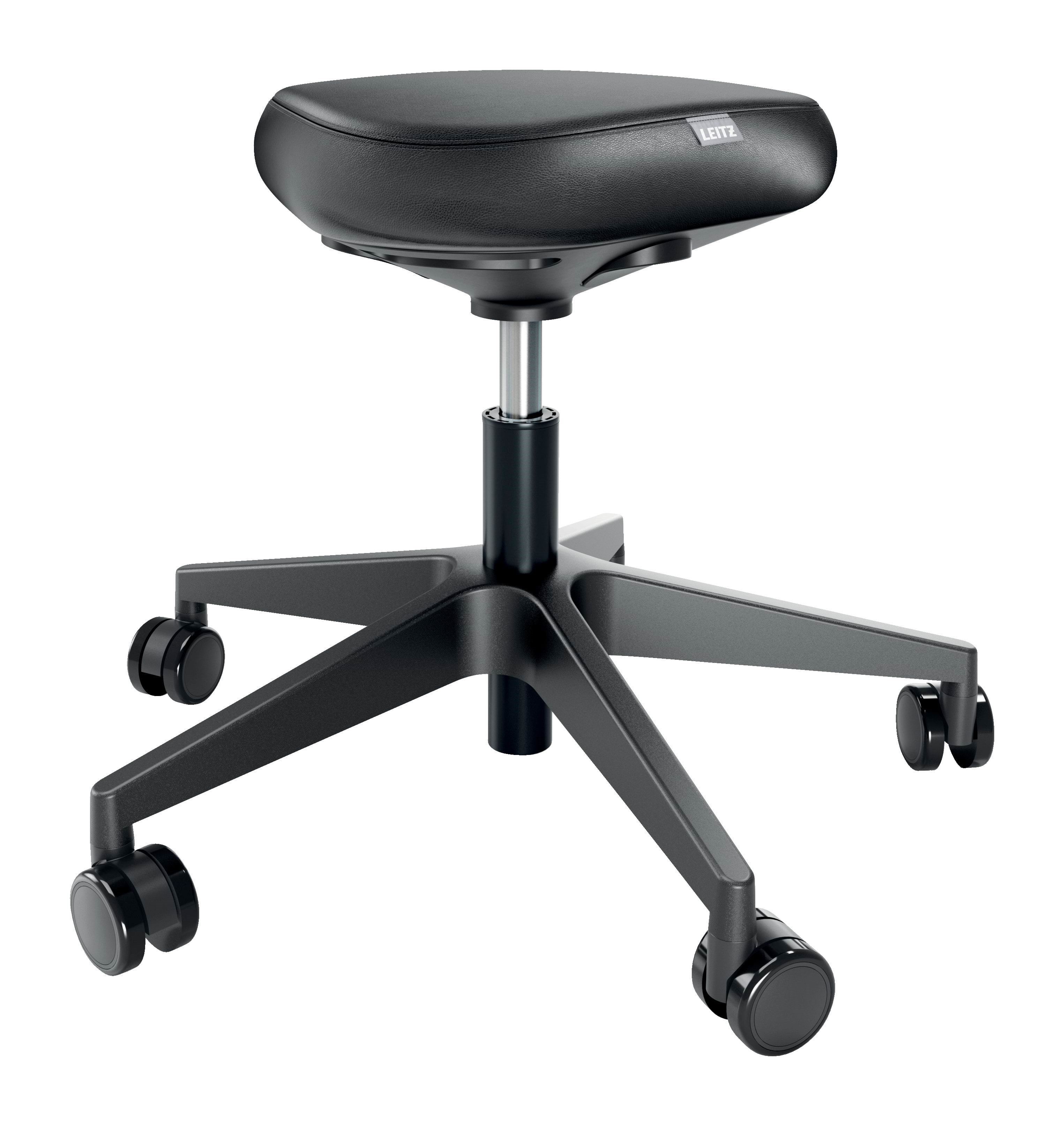 Leitz Ergo arbejdsstol med hjul og komfortsæde Ergonomi 65780095
